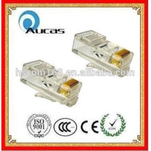 Hochwertiger RJ45 Netzwerk klar Stecker Stecker Modular Plug in China